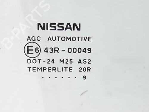 Front right door window NISSAN QASHQAI / QASHQAI +2 I (J10, NJ10, JJ10E) 1.6 | BP27953167C19 