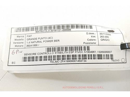 Electronic sensor FIAT GRANDE PUNTO (199_) 1.4 Natural Power | BP7974482M84