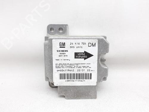 Kollisjonspute styreenhet OPEL ZAFIRA A MPV (T98) 2.0 DI 16V (F75) | BP27937785M53 