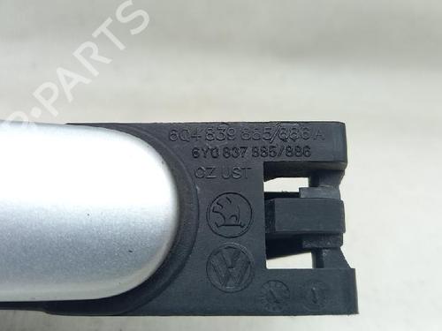 Rear left exterior door handle VW POLO IV (9N_, 9A_) 1.4 16V | BP27939927C130 