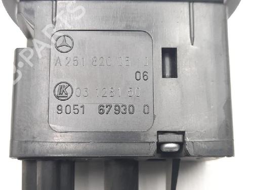 Right rear window switch MERCEDES-BENZ A-CLASS (W169) A 150 (169.031, 169.331) | BP27948173I28 