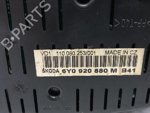 Kombiinstrument SKODA FABIA I (6Y2) 1.2 | BP27967998C47 