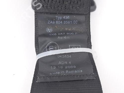 Rear right seatbelt VW GOLF PLUS V (5M1, 521) 1.6 | BP27963733I28