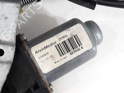 Rudehejsemekanisme Højre foran RENAULT KANGOO / GRAND KANGOO II (KW0/1_) 1.6 16V (KW03, KW09, KW0D, KW0U, KW0W, KW13) | BP27947926C23 