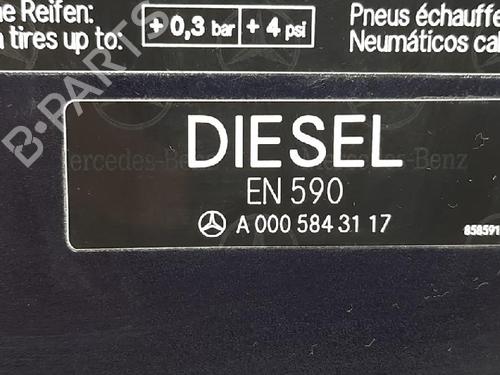 Fuel flap MERCEDES-BENZ E-CLASS (W211) E 280 CDI (211.023) | BP27938690C131 