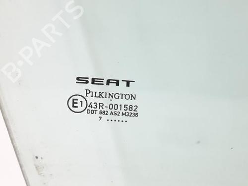 Front right door window SEAT LEON (1P1) 1.6 | BP27948585C19 