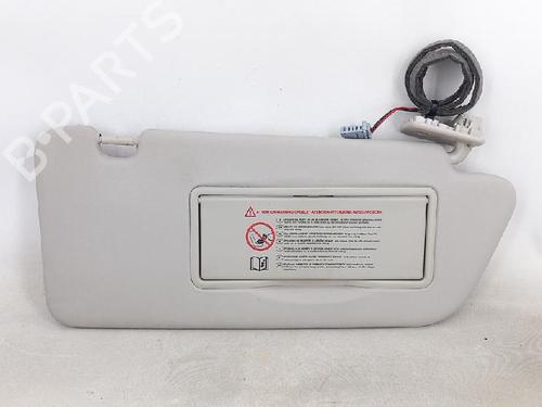 Right sun visor PEUGEOT 5008 (0U_, 0E_) 1.6 HDi | BP27951683I2