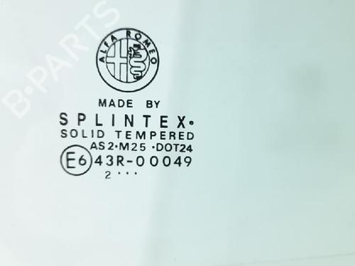 Rear left door window ALFA ROMEO 166 (936_) 2.4 JTD (936AXA00, 936A3B00) | BP27953194C20 