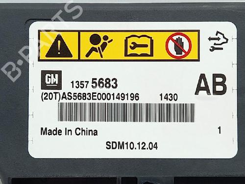 ECU airbags OPEL ASTRA J (P10) 1.4 (68) | BP27960645M53 