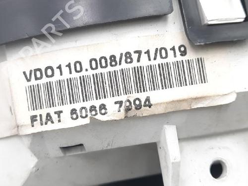 Instrument cluster FIAT MULTIPLA (186_) 1.6 16V Bipower (186AMB1A) | BP27948662C47 