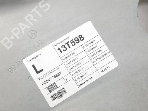 Rear left window mechanism MERCEDES-BENZ B-CLASS Sports Tourer (W245) B 180 CDI (245.207) | BP27964118C24 