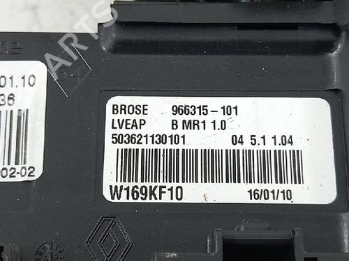 Front left window mechanism RENAULT SCÉNIC III (JZ0/1_) 1.5 dCi | BP27960485C22 