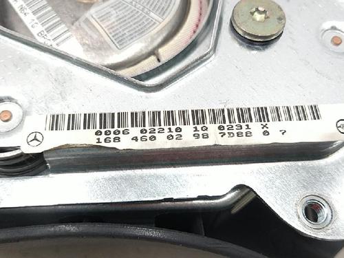 Driver airbag MERCEDES-BENZ A-CLASS (W168) A 170 CDI (168.009, 168.109) | BP27947808C9 