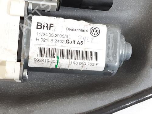 Rudehejsemekanisme venstre bagtil VW GOLF PLUS V (5M1, 521) 1.9 TDI | BP27943561C24