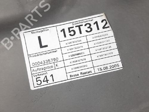 Rear left window mechanism MERCEDES-BENZ A-CLASS (W169) A 180 CDI (169.007, 169.307) | BP27960888C24