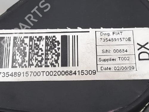 Front right seatbelt FIAT FIORINO Box Body/MPV (225_) 1.3 D Multijet (225BXD1A, 225BXB1A, 225BXB11) | BP27956253I25 