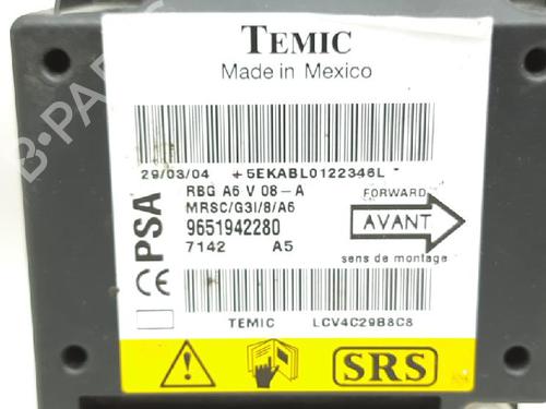 ECU airbags CITROËN C2 (JM_) 1.4 HDi | BP27936439M53 
