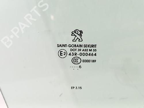 Front right door window PEUGEOT 208 I (CA_, CC_) 1.6 HDi / BlueHDi 75 | BP27960634C19 