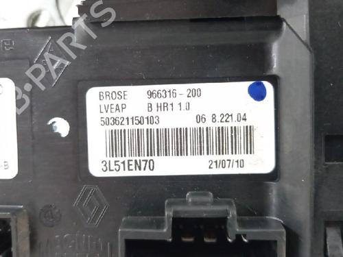 Front left window mechanism RENAULT SCÉNIC III (JZ0/1_) 1.6 16V (JZ0U, JZ1B) | BP27951515C22 