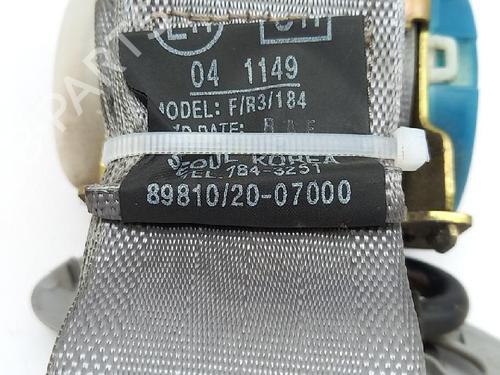 Rear left seatbelt KIA PICANTO I (SA) 1.1 | BP27961984I29 