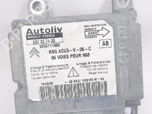 Kollisjonspute styreenhet CITROËN XSARA PICASSO (N68) 1.6 16V | BP27960345M53 