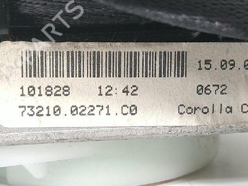 Front right seatbelt TOYOTA COROLLA (_E12_) 1.4 D (NDE120_, NDE120R) | BP27941422I25 