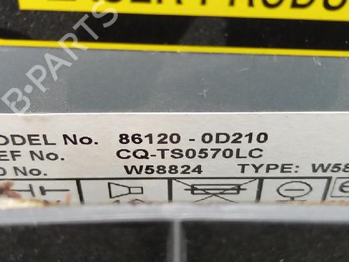 Radio TOYOTA YARIS (_P9_) 1.3 VVT-i (SCP90_, SCP90R) | BP27963380E6 