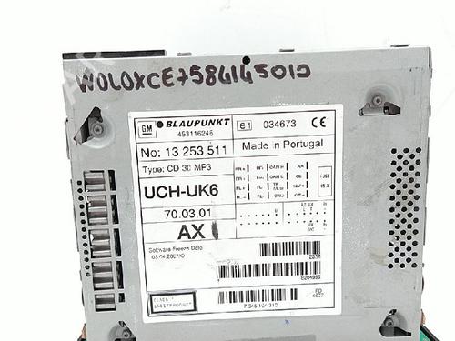Radio OPEL MERIVA A MPV (X03) 1.3 CDTI (E75) | BP27943254E6 