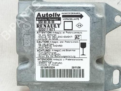 Kollisjonspute styreenhet RENAULT MEGANE I (BA0/1_) 1.4 16V (BA0D, BA1H, BA0W, BA10) | BP27958622M53 