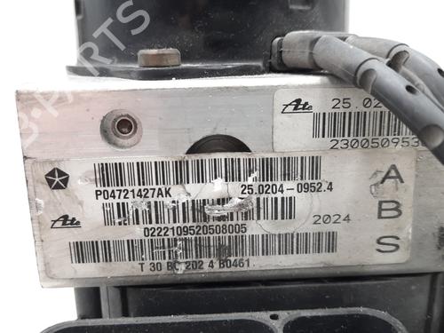ABS pump CHRYSLER VOYAGER IV (RG, RS) 2.8 CRD | BP17688420M43