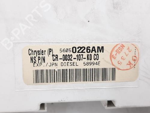 Instrument cluster JEEP GRAND CHEROKEE III (WH, WK) 3.0 CRD 4x4 | BP27947556C47 