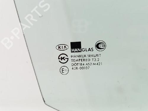 Front right door window KIA CARENS II MPV (FJ) 2.0 CRDi | BP27953904C19 