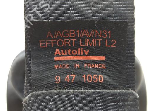 Front right seatbelt CITROËN SAXO (S0, S1) 1.1 X, SX | BP27957309I25 