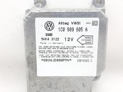 Kollisjonspute styreenhet VW POLO (6N2) 1.0 | BP27937602M53 