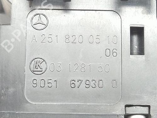 Left rear window switch MERCEDES-BENZ A-CLASS (W169) A 150 (169.031, 169.331) | BP27946136I29