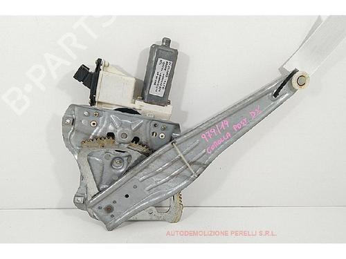 Used Rear right window mechanism TOYOTA COROLLA Estate (_E12_) 1.4 VVT-i (ZZE120_, ZZE120R) (97 hp) 27938829