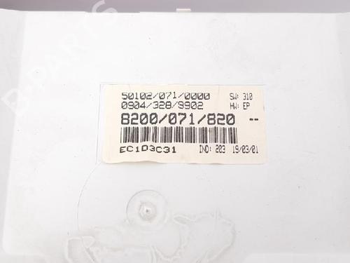 Instrument cluster RENAULT MEGANE Scenic (JA0/1_) 1.6 16V (JA0B, JA04, JA11, JA00) | BP27961713C47