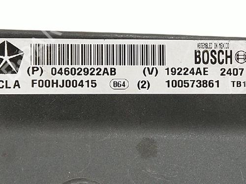 Control unit DODGE AVENGER 2.0 | BP27941712M11 