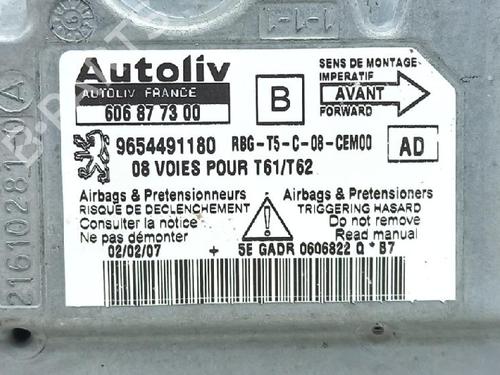 Airbag styreenhed PEUGEOT 307 Break (3E) 1.6 16V | BP27957238M53 