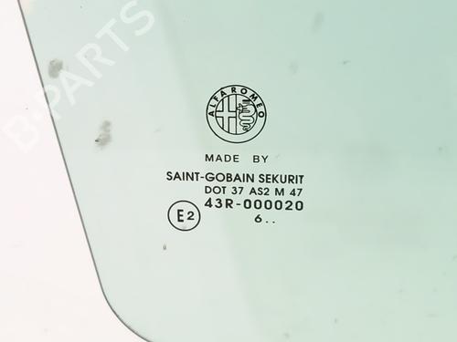 Rear right door window ALFA ROMEO 147 (937_) 1.9 JTDM 8V (937.AXD1A, 937.AXU1A, 937.BXU1A) | BP17693843C21
