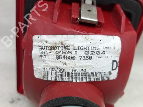 Rear fog light PEUGEOT 407 SW (6E_, 6D_) 2.0 HDi 135 | BP27957830C37