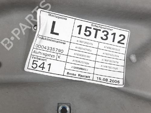 Front left window mechanism MERCEDES-BENZ A-CLASS (W169) A 180 CDI (169.007, 169.307) | BP27960890C22 