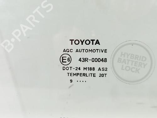 Rear right door window TOYOTA YARIS (_P13_) 1.5 Hybrid (NHP130_, NHP130) | BP27957920C21 