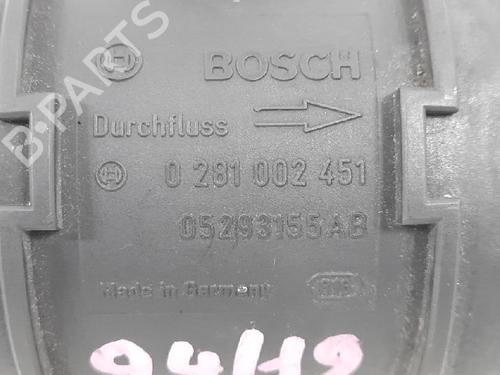 Mass air flow sensor CHRYSLER VOYAGER IV (RG, RS) 2.5 CRD | BP27939583M95 