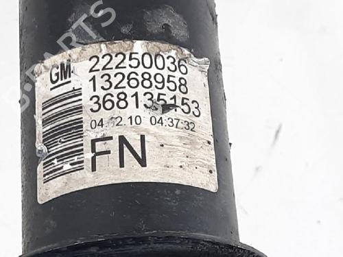 Left front shock absorber OPEL MERIVA B MPV (S10) 1.7 CDTI (75) | BP27947762M16 
