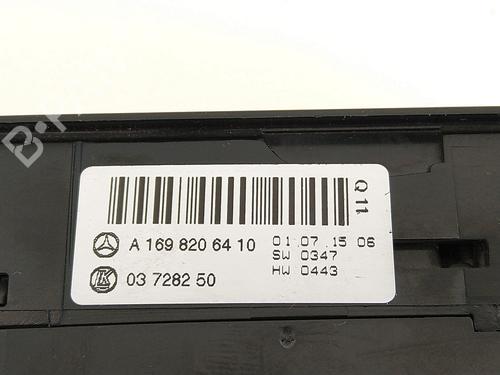 Left front window switch MERCEDES-BENZ A-CLASS (W168) A 160 CDI (168.006) | BP17343410I27 