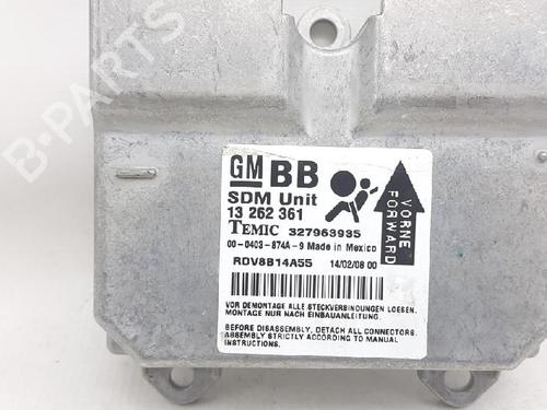Airbag styreenhed OPEL CORSA D (S07) 1.3 CDTI (L08, L68) | BP27937231M53 