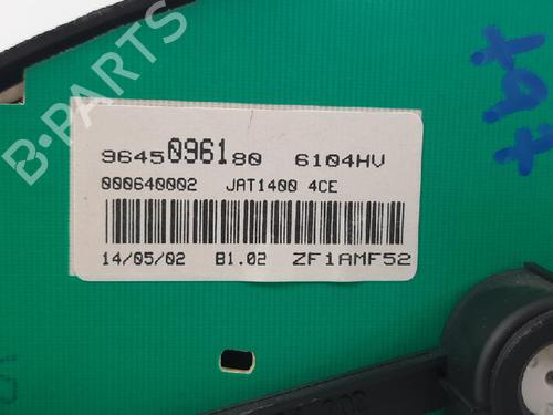 Instrument cluster PEUGEOT 206 Hatchback (2A/C) 1.4 i | BP27966541C47 
