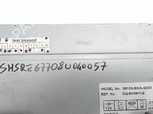 Radio HONDA CR-V III (RE_) 2.2 i-CTDi 4WD (RE6) | BP27942679E6 