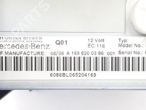 Radio MERCEDES-BENZ B-CLASS Sports Tourer (W245) B 170 (245.232) | BP27945151E6 